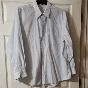 Van Heusen Classic Blue Striped Dress Shirt